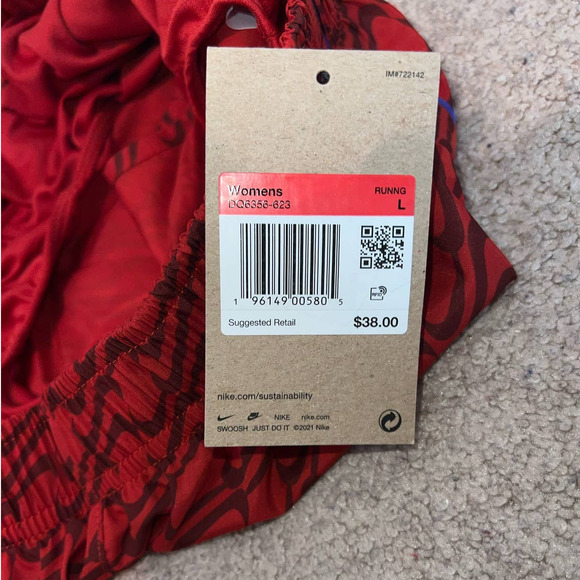 New Nike Move to Zero womens athletic shorts size L - Picture 4 of 6